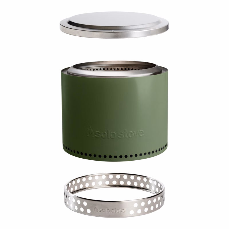 Solo Stove - Bonfire 2.0 Essential Bundle (Deep Olive)