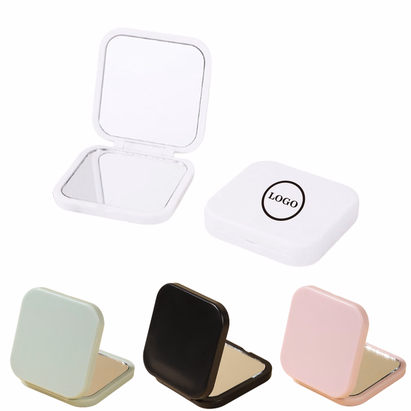 Compact Flip Makeup Mirror for Travel and Daily Use