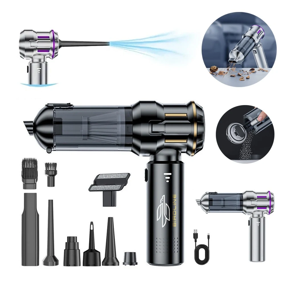 High-Power Wireless Suction Handheld Car Vacuum Cleaner 1
