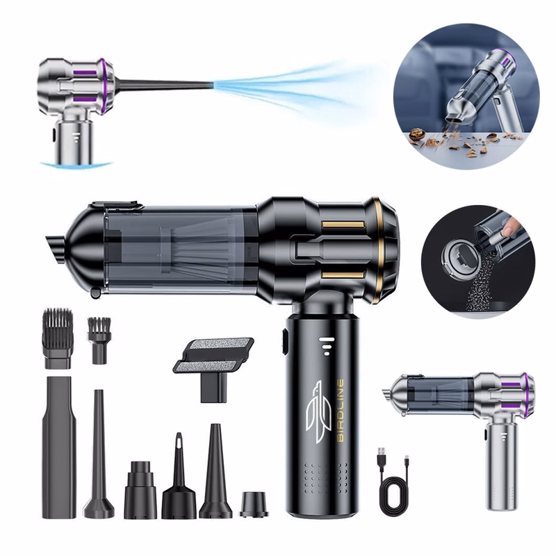 High-Power Wireless Suction Handheld Car Vacuum Cleaner
