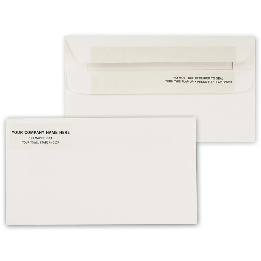 Envelopes, Number 6 3/4 self-seal, white 1