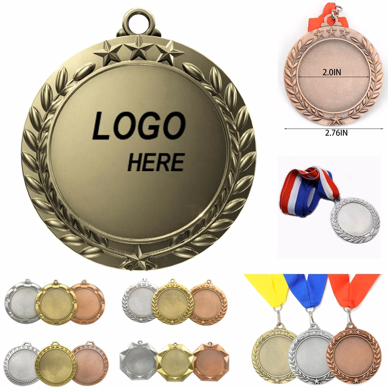 Metal Wheat Border Honor Medal
