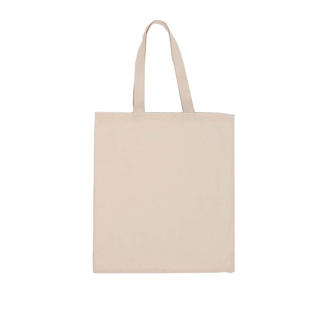 Natural Color Cotton Canvas Tote Bag, custom tote bag with logo imprint 1