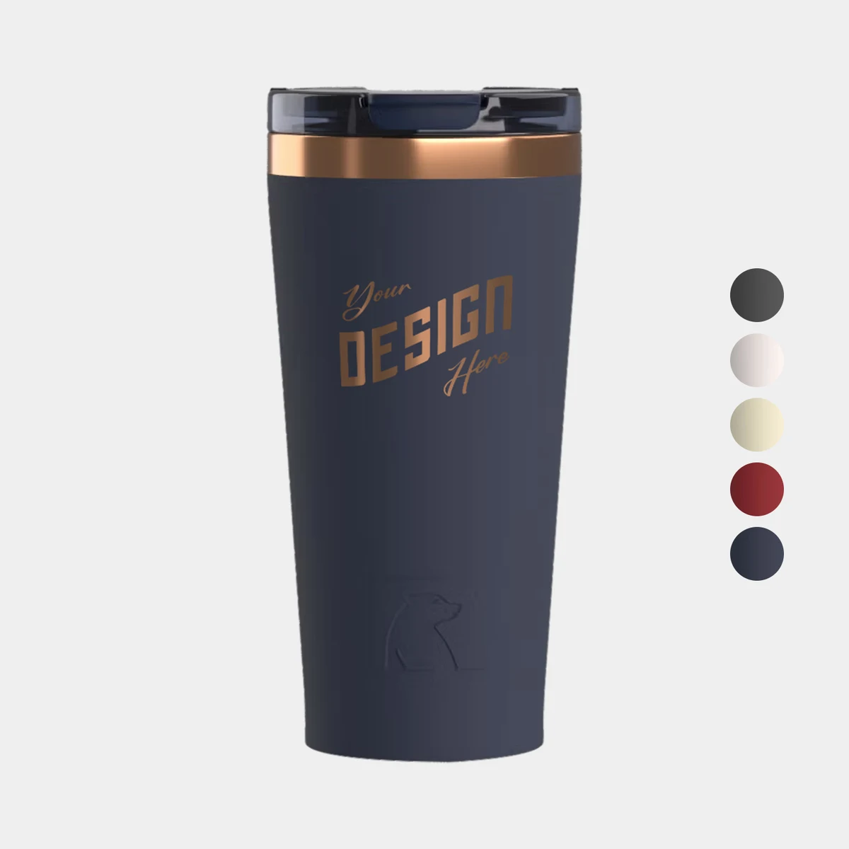 18 oz RTIC® Stainless Steel Ceramic Lined Happy Hour Pint Tumbler 1