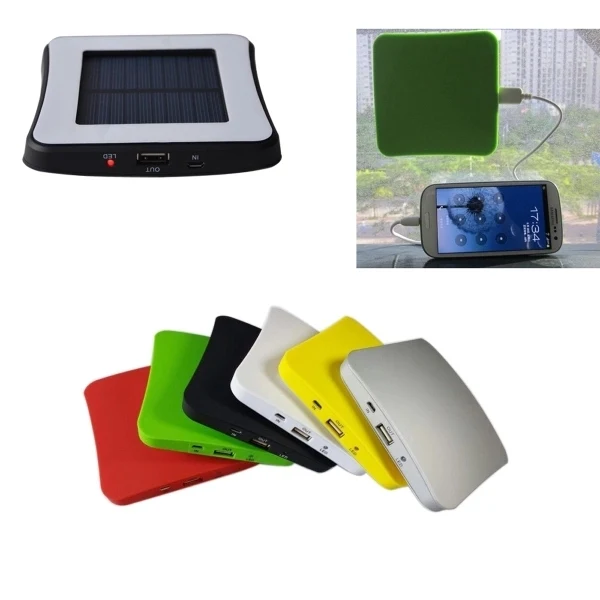 Solar charger with sucker 1