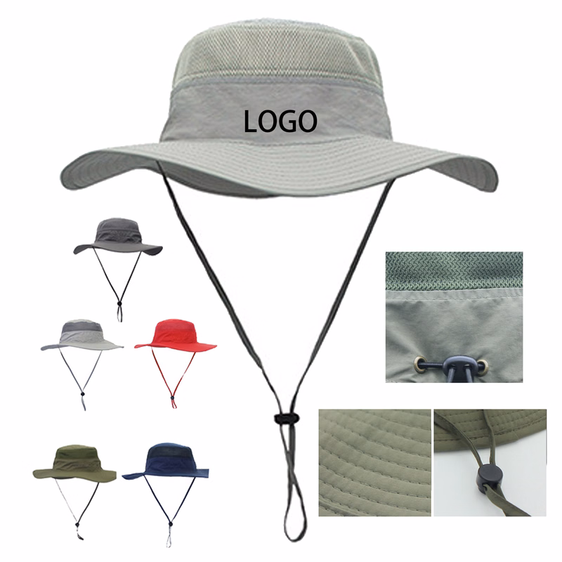 Fashionable Wide Brim Polyester Sun Hat