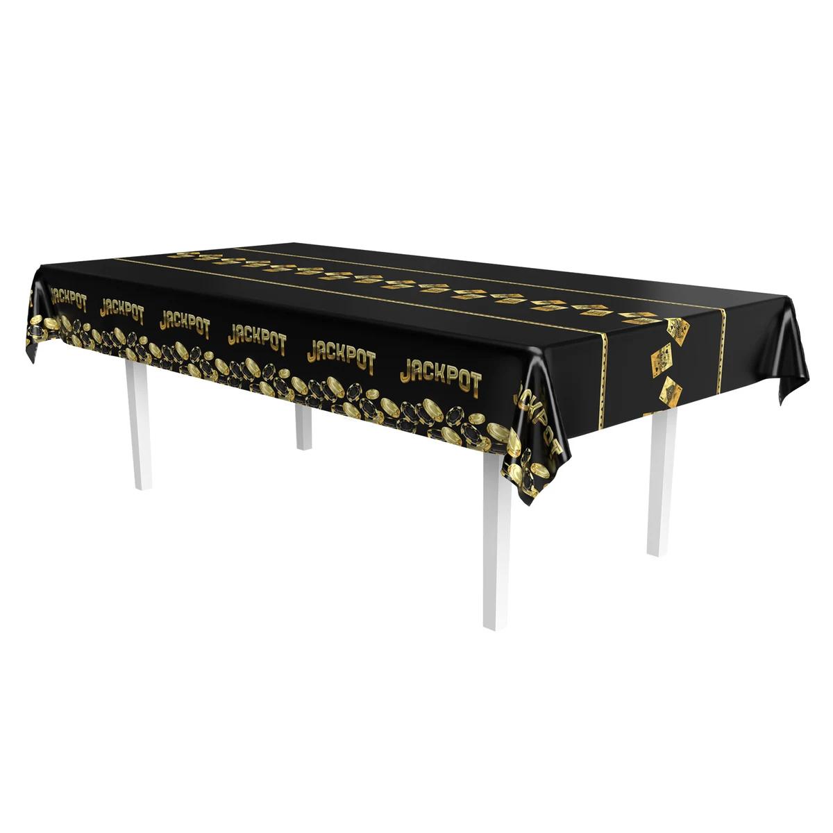Metallic Casino Tablecover 1