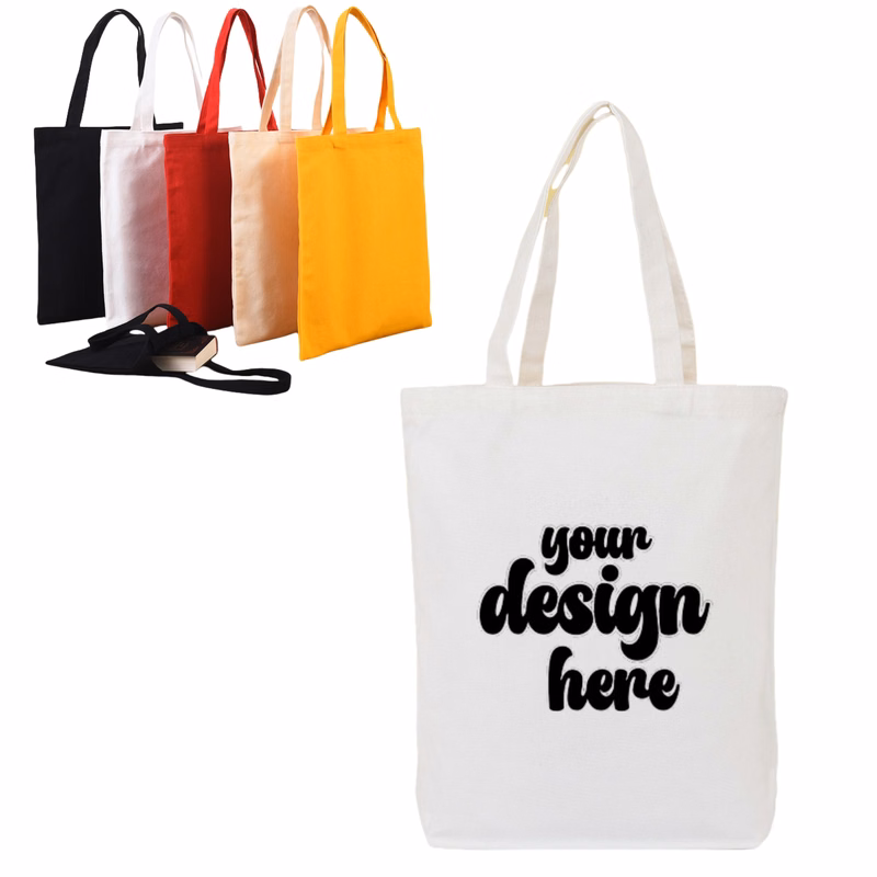 Customized Natural Canvas Tote Bag