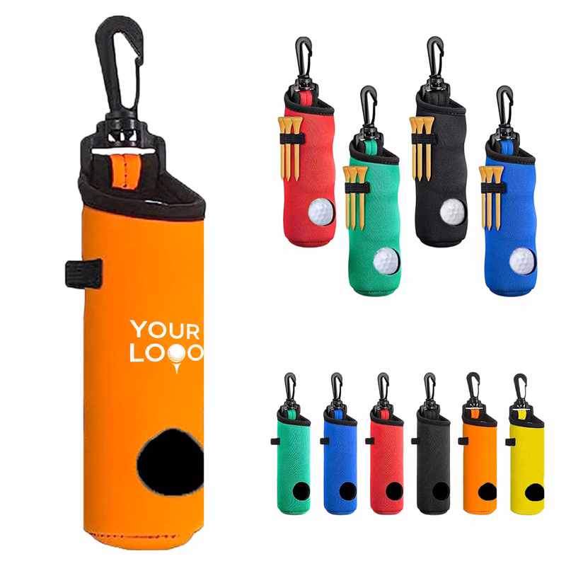 Golf Ball And Tee Bag