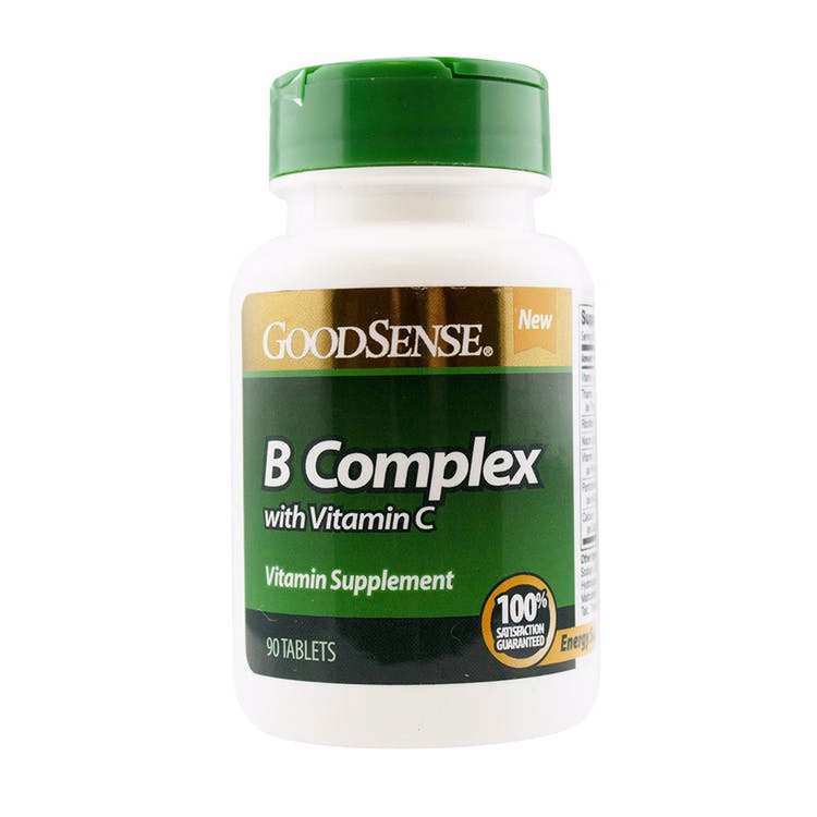 GoodSense B Complex Vitamin C Tablets - 90/Bottle