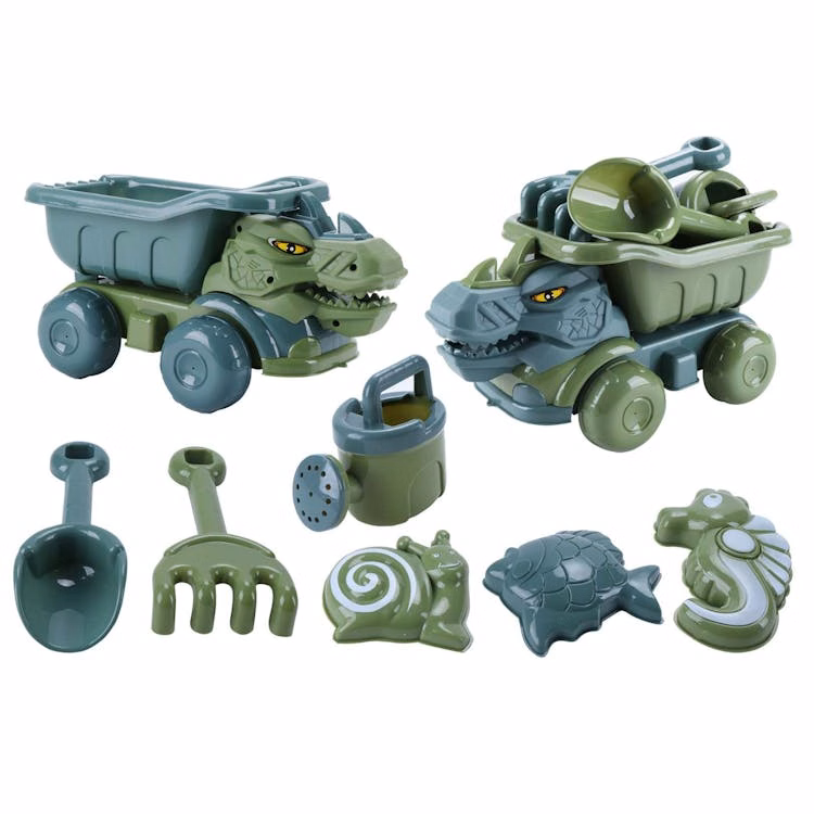 Sand Dinosaur Trucks with Accessories Two Assorted - 11.5"