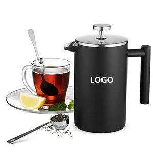 French Press Coffee Maker Black 350Ml 1