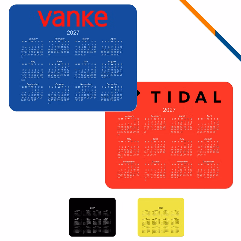 Nular Calendar Mouse Pad