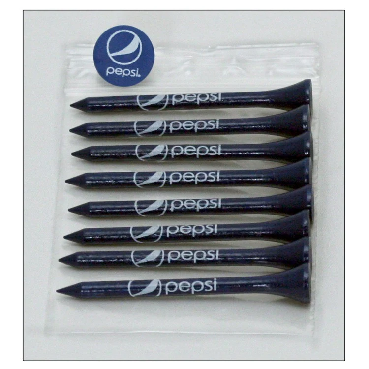 Golf Combo Pack of 8 Tees & 1 Ball Marker 1