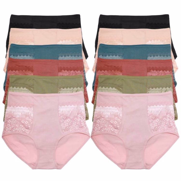 Cotton High Rise Panties - Assorted Colors Small-XL