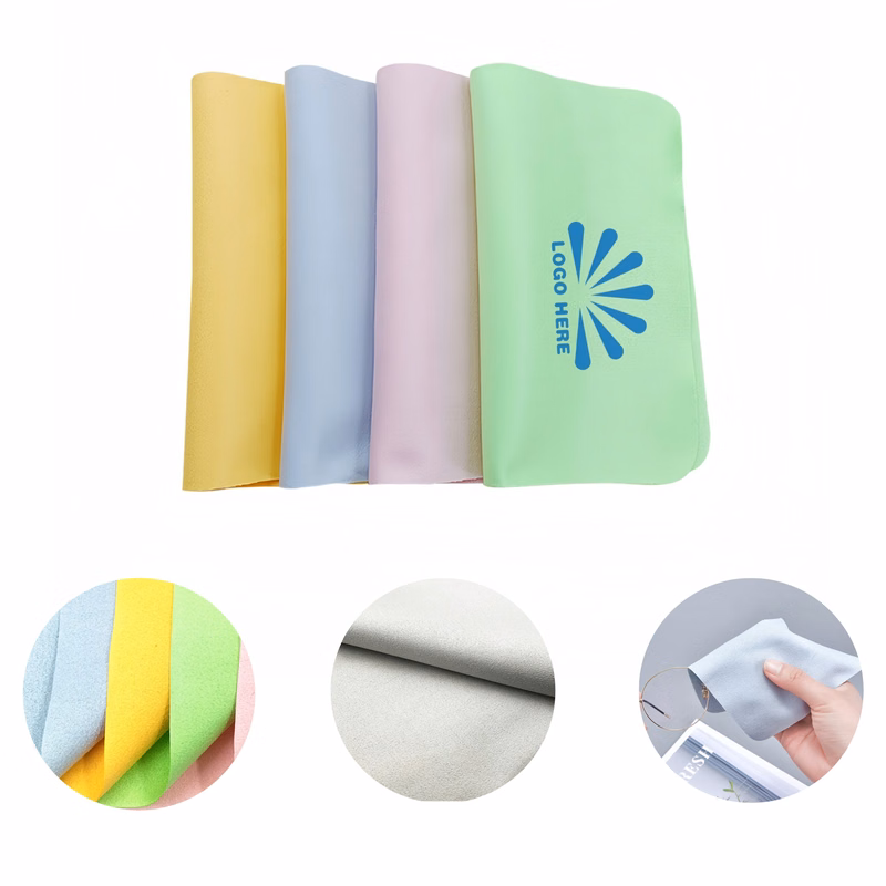 Full Color Glasses Cloth Screen Lens Cleaning