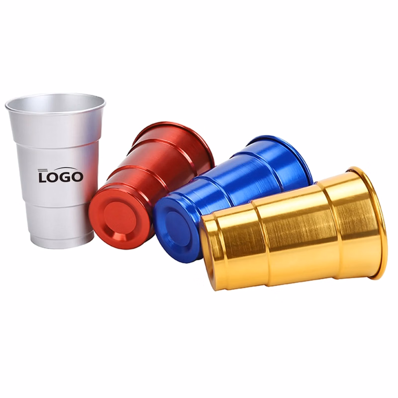 Reusable Food-Grade Aluminum Tumble-Proof Cup MOQ 100PCS