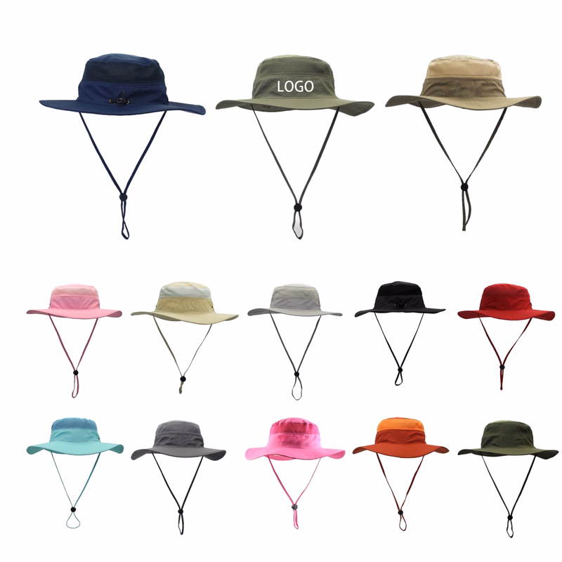 Sun-Protective Wide-Brimmed Fisherman Hat