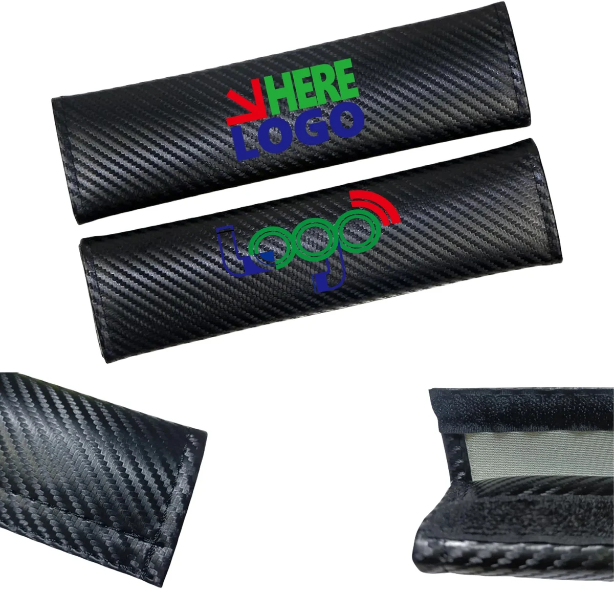 Leather Car Seat Strap Pads MOQ 50PCS 1