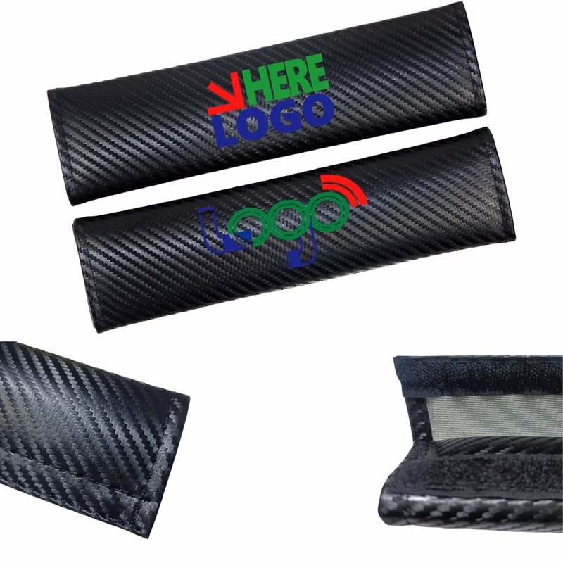 Leather Car Seat Strap Pads MOQ 50PCS