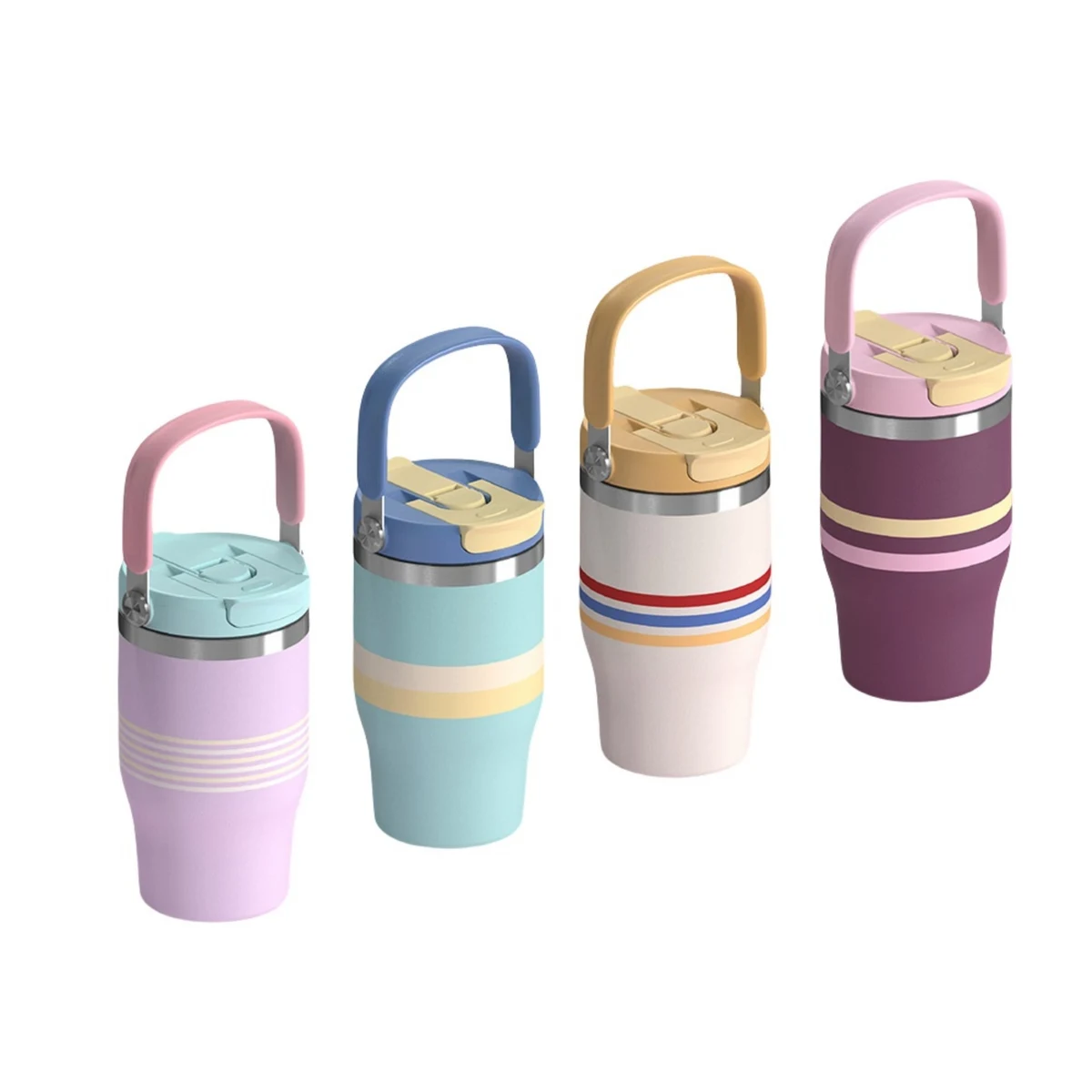 18 oz Stainless Steel Insulated Water Bottle With 2-in-1 Lid 1