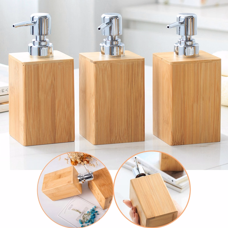 Bamboo Lotion Bottles