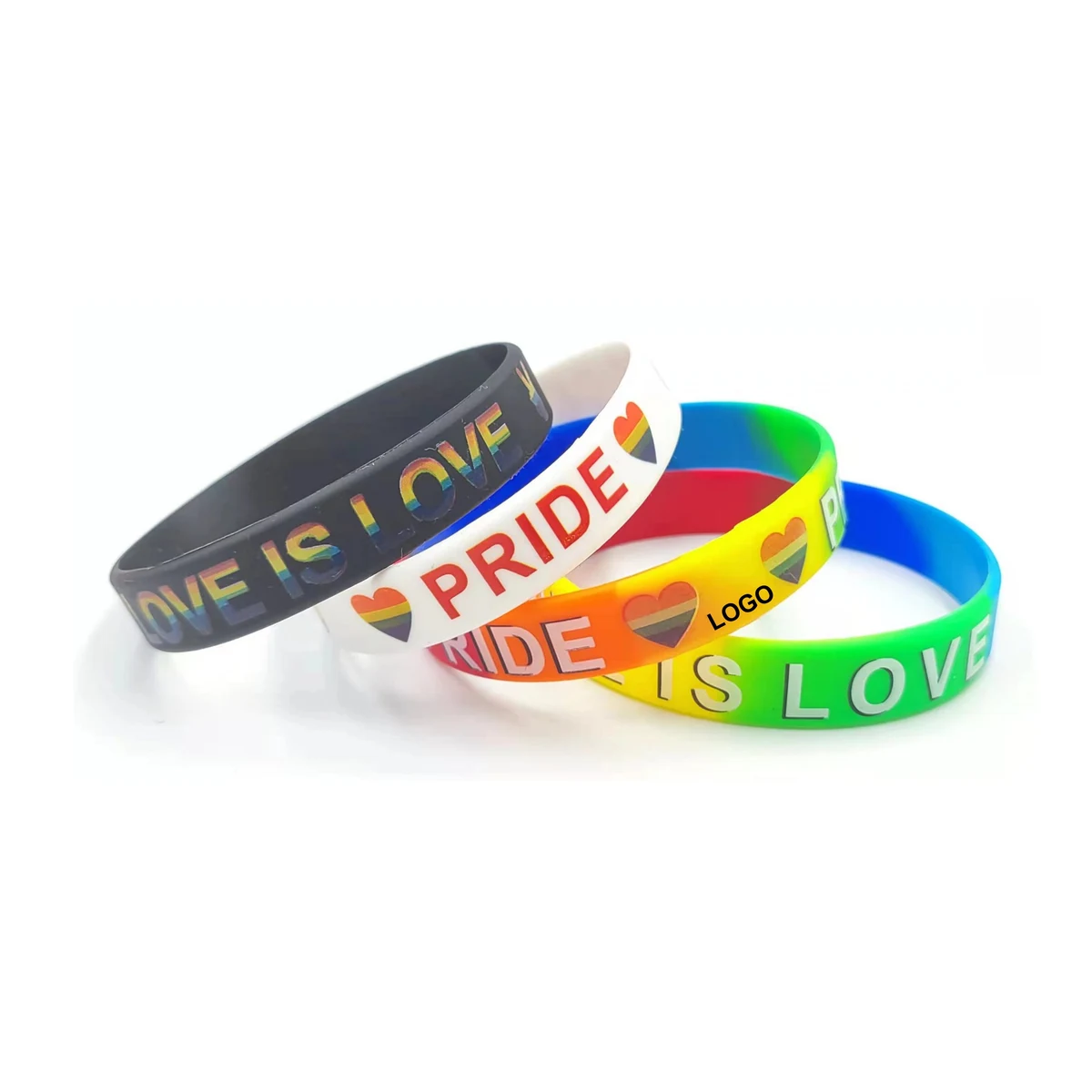 Rainbow Pride Wristband (direct import) 1
