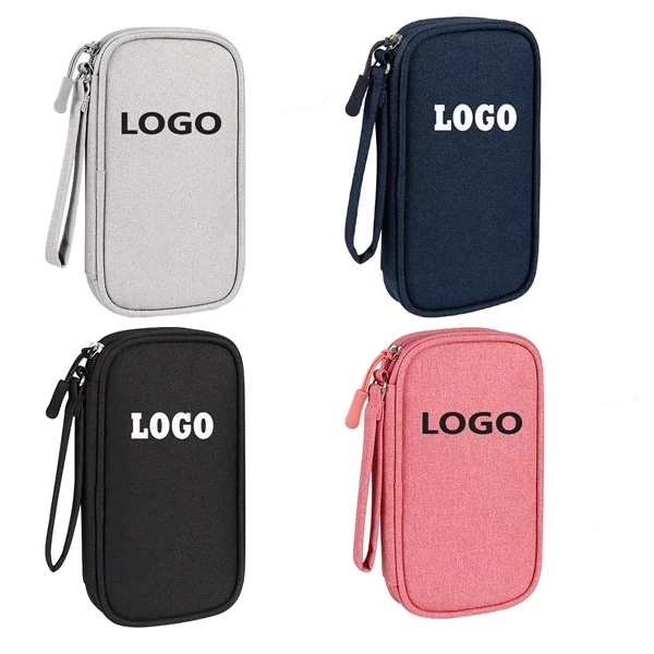 MOQ 100 Portable Travel Electronic Organizer Bag 1