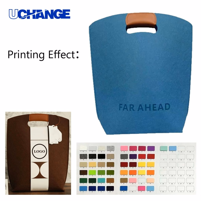 Felt Portable Document Bag