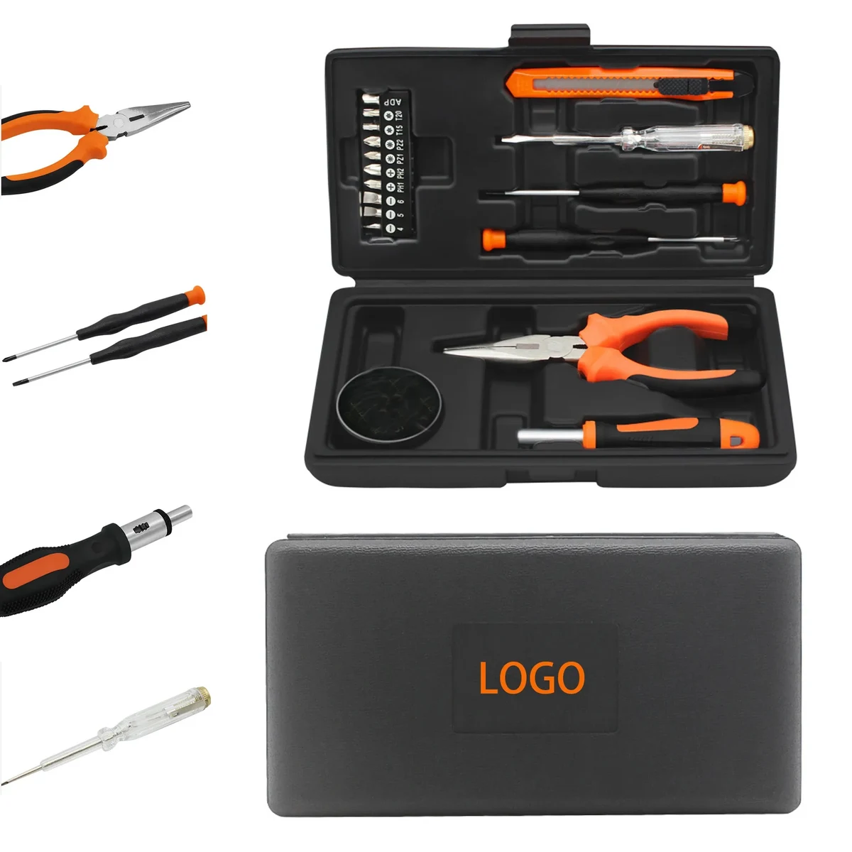 18PCS Multi-Function Hardware Hand Tool Sets 1