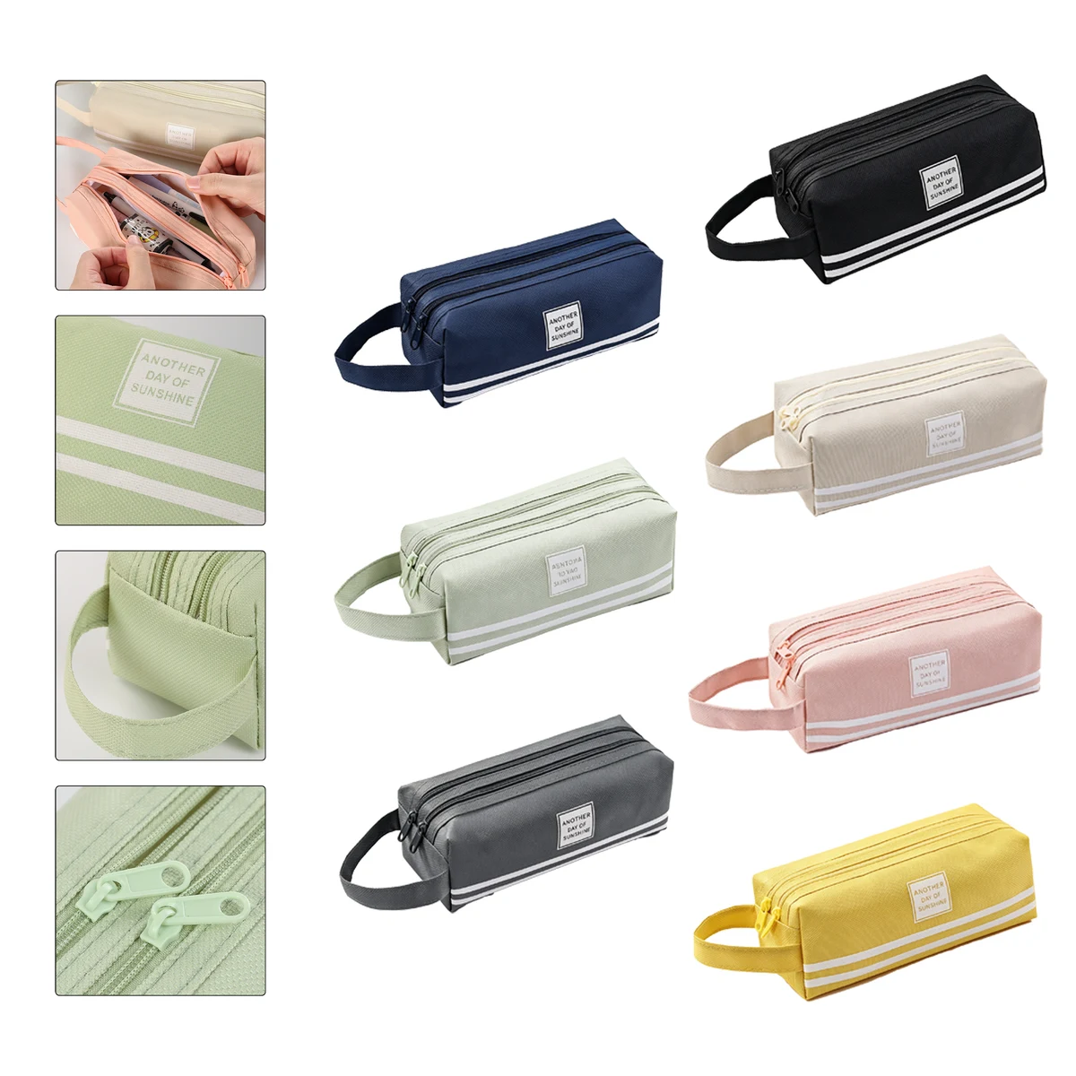 Oxford Cloth Minimalist Pencil Case 1