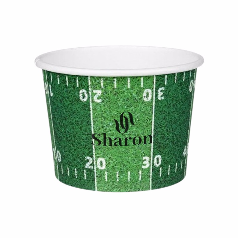 Soccer Themed Disposable Snack Cups