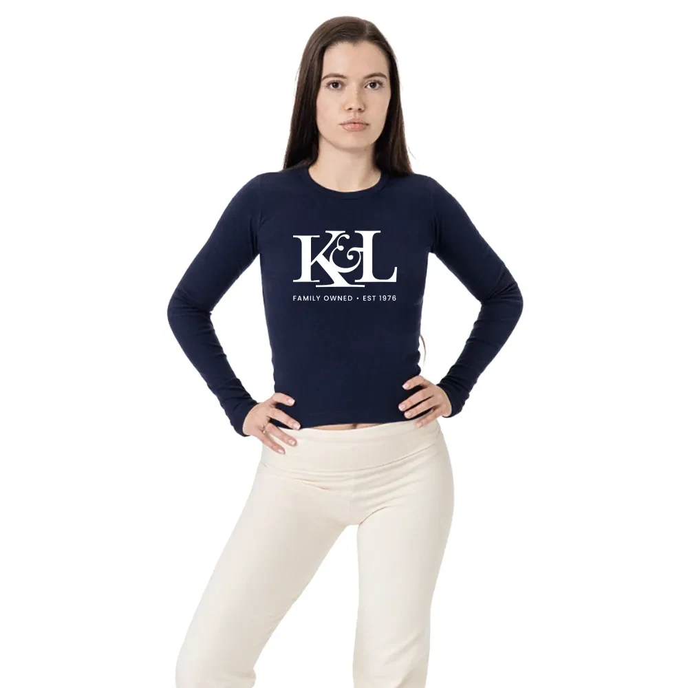 Baby Rib Long Sleeve Crewneck 1