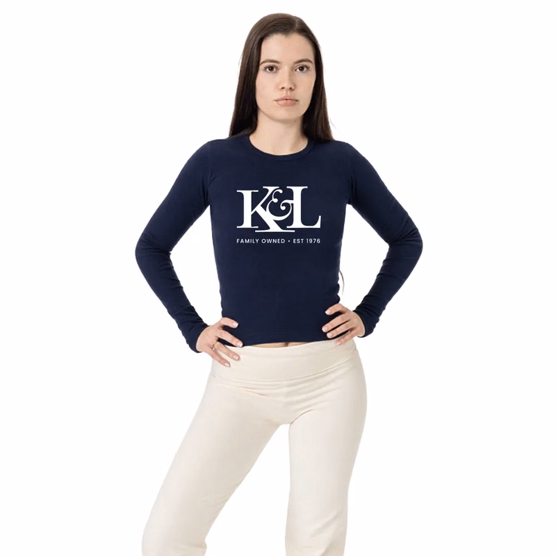 Baby Rib Long Sleeve Crewneck
