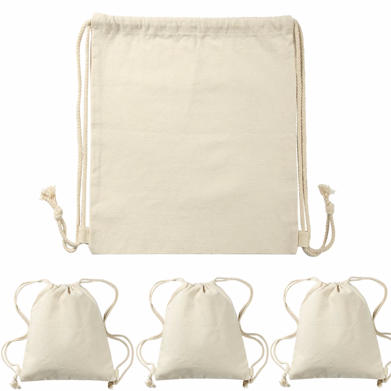 Canvas Drawstring Backpacks