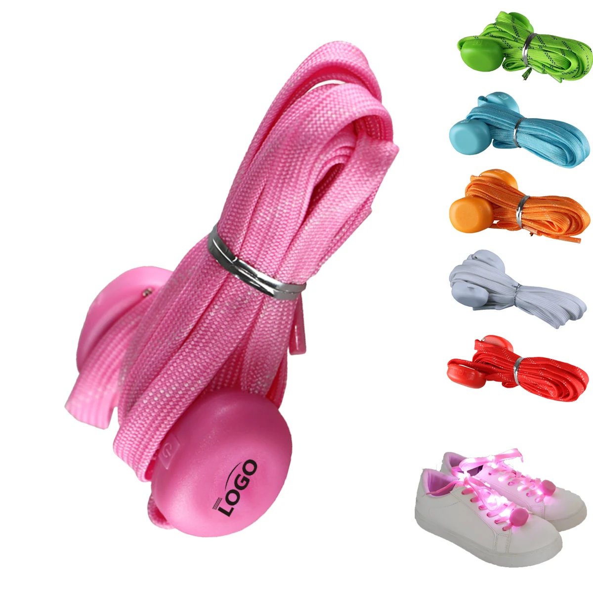 Shoelaces with LED - 3 Mode Light Design 1
