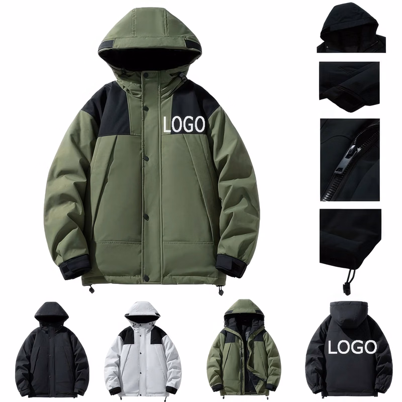 Outdoor Down Jackets White Duck Down Casual Coats