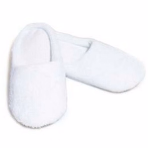 Women's Closed Toe Slip on Micro Terry Slipper (Overseas - Embroidered)