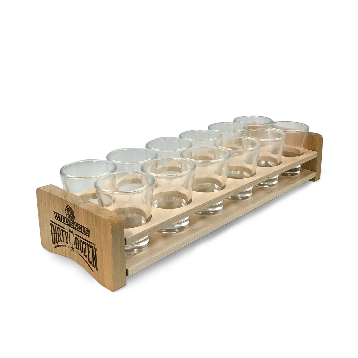 12 Shot Flight, 12 x 4 x 2" 1