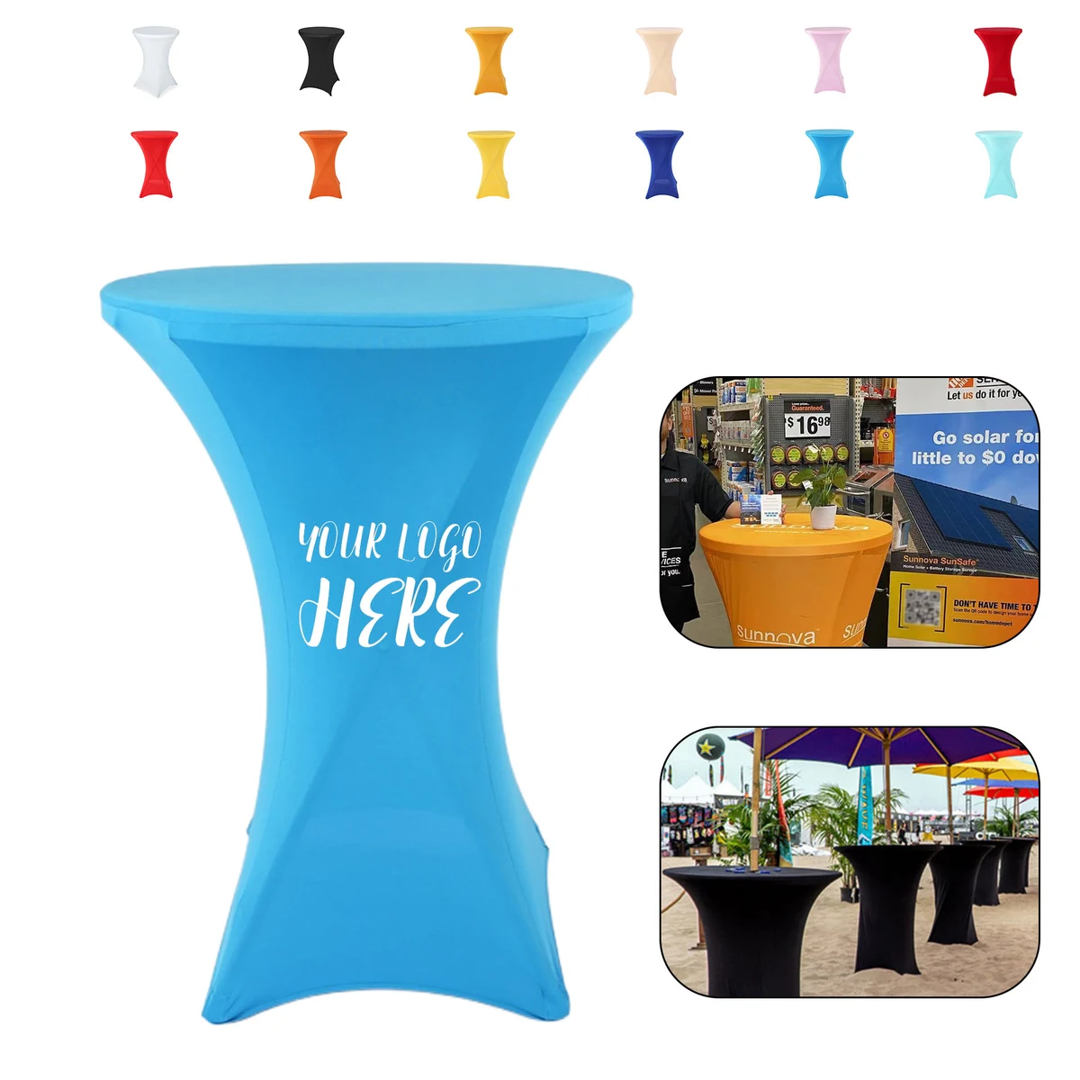 32 In Full Color Round Tablecloth 1