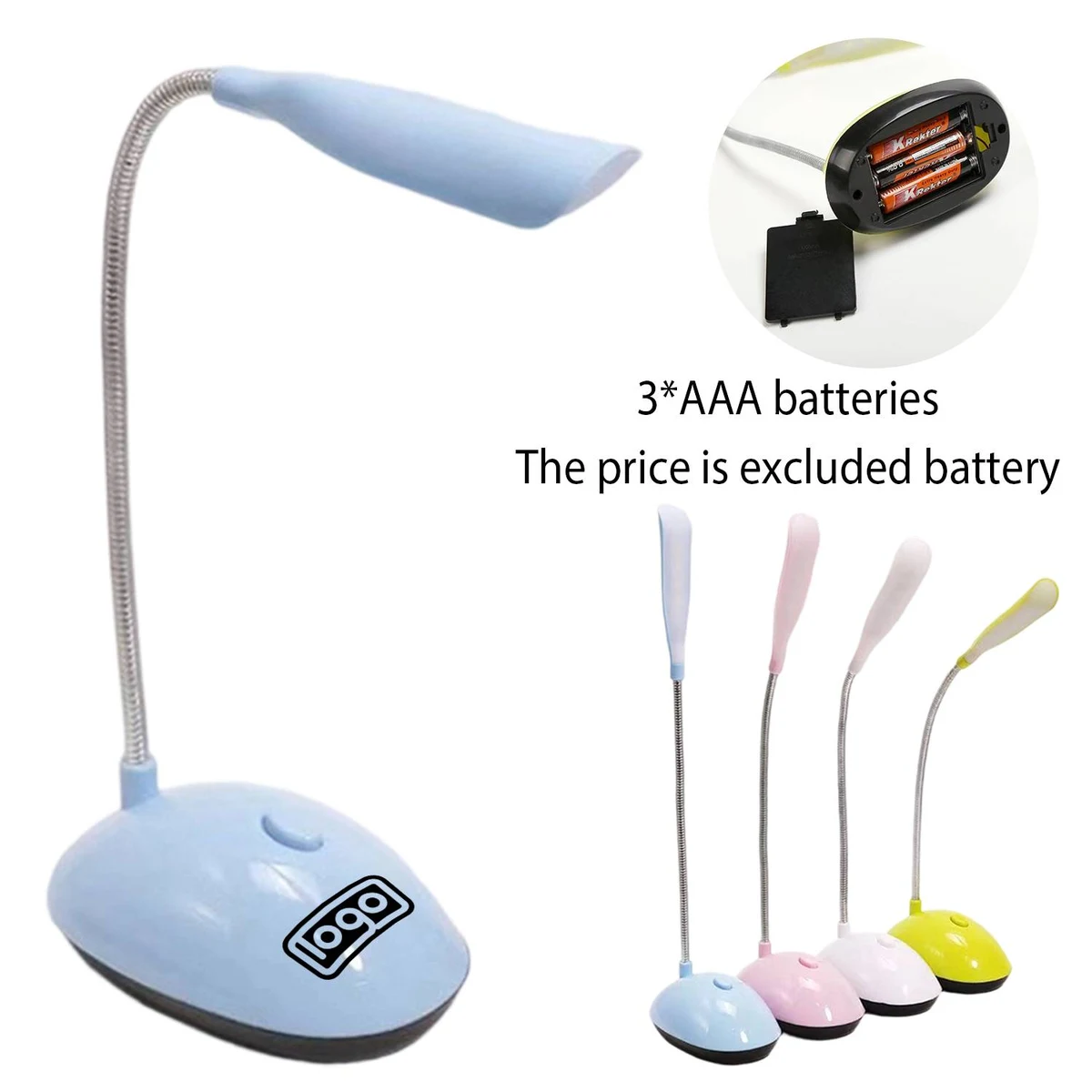 Mini Gift LED Small Desk Lamp, custom desk accessory with logo imprint 1