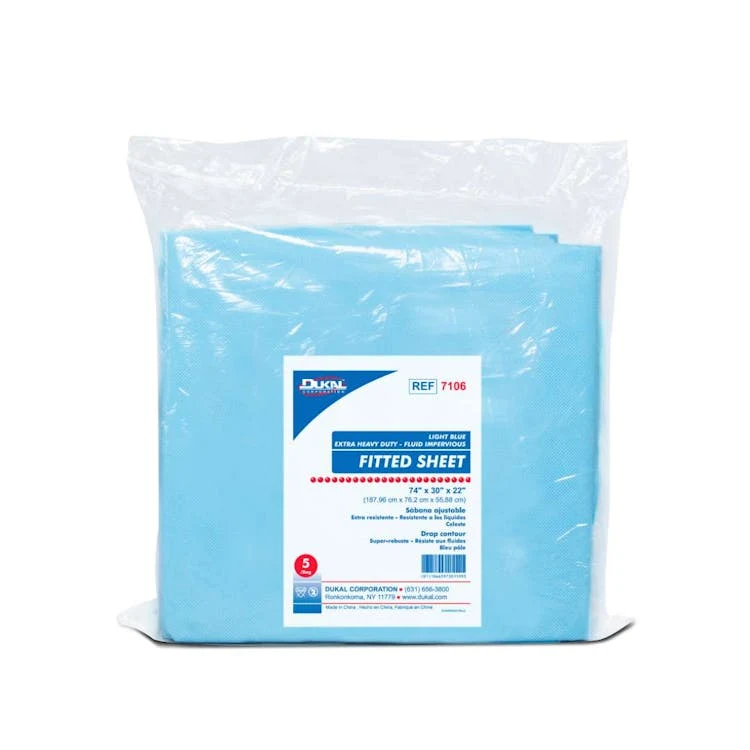 Disposable Fitted Sheet - 74" x 30" x 22" 1