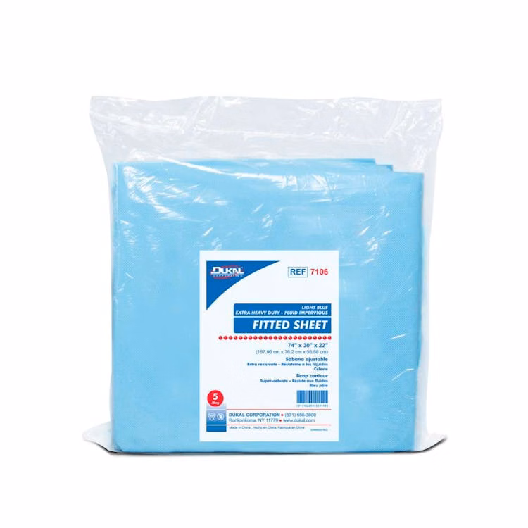 Disposable Fitted Sheet - 74" x 30" x 22"