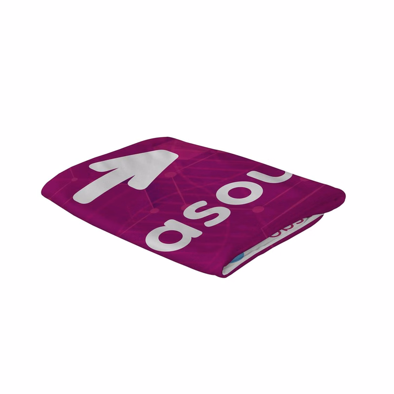 2'W x 2'H  EuroFit™ Tabletop Straight Wall Graphic Cover