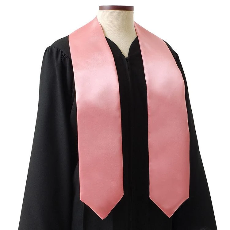 Pink Graduation Sash - 5"x60" 1