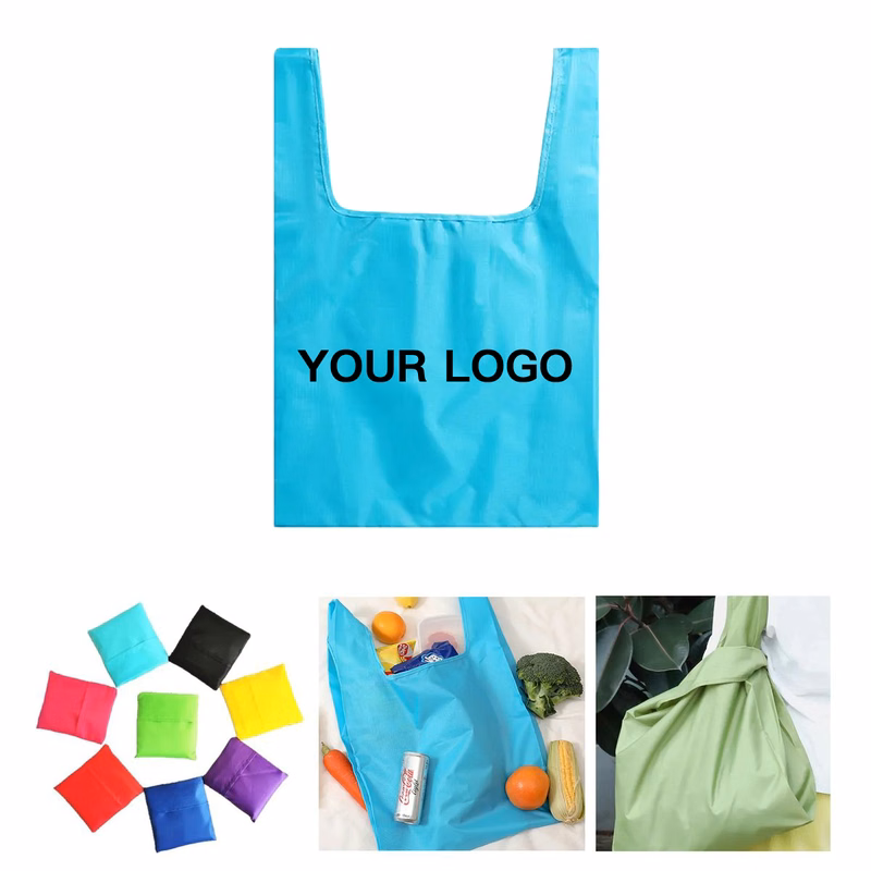 Compact Polyester Tote Bag For Daily Errands