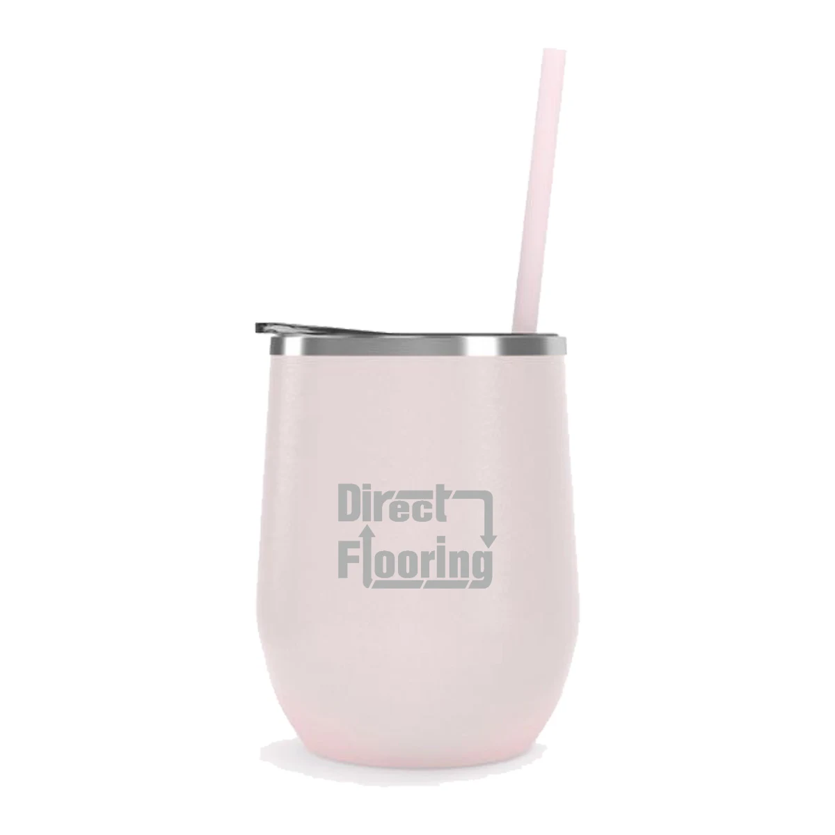 12 Oz. Maars Blush Bev Steel Stainless Steel Wine Tumbler 1