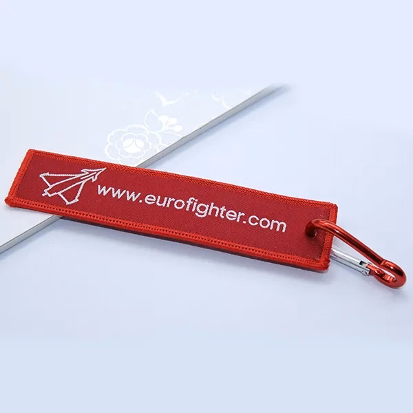 Custom Patch Key Tags With Carabiner