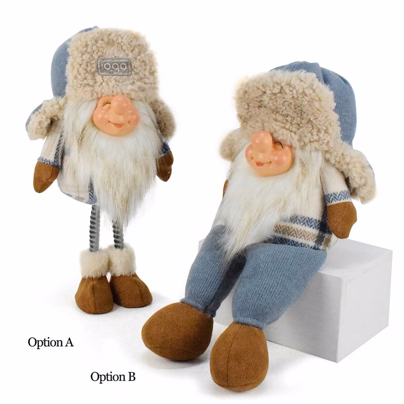 Decorative Gnome Figurine W/ Cozy Lei Feng Hat