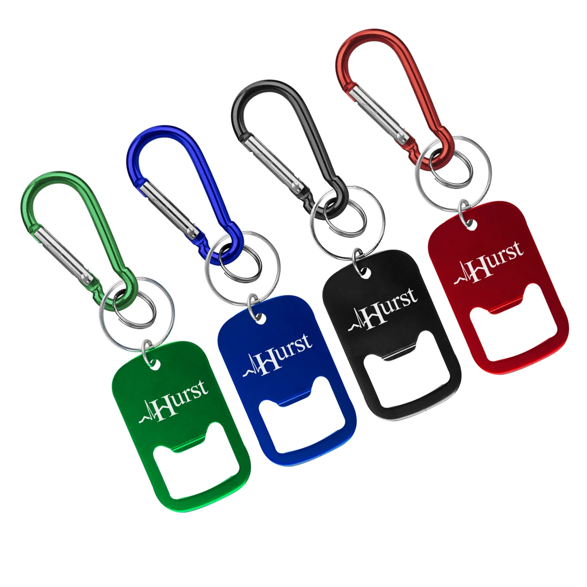 Meal Bottle Opener with Key Ring & Carabiner 1